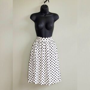 ModCloth Polka Dot Skirt